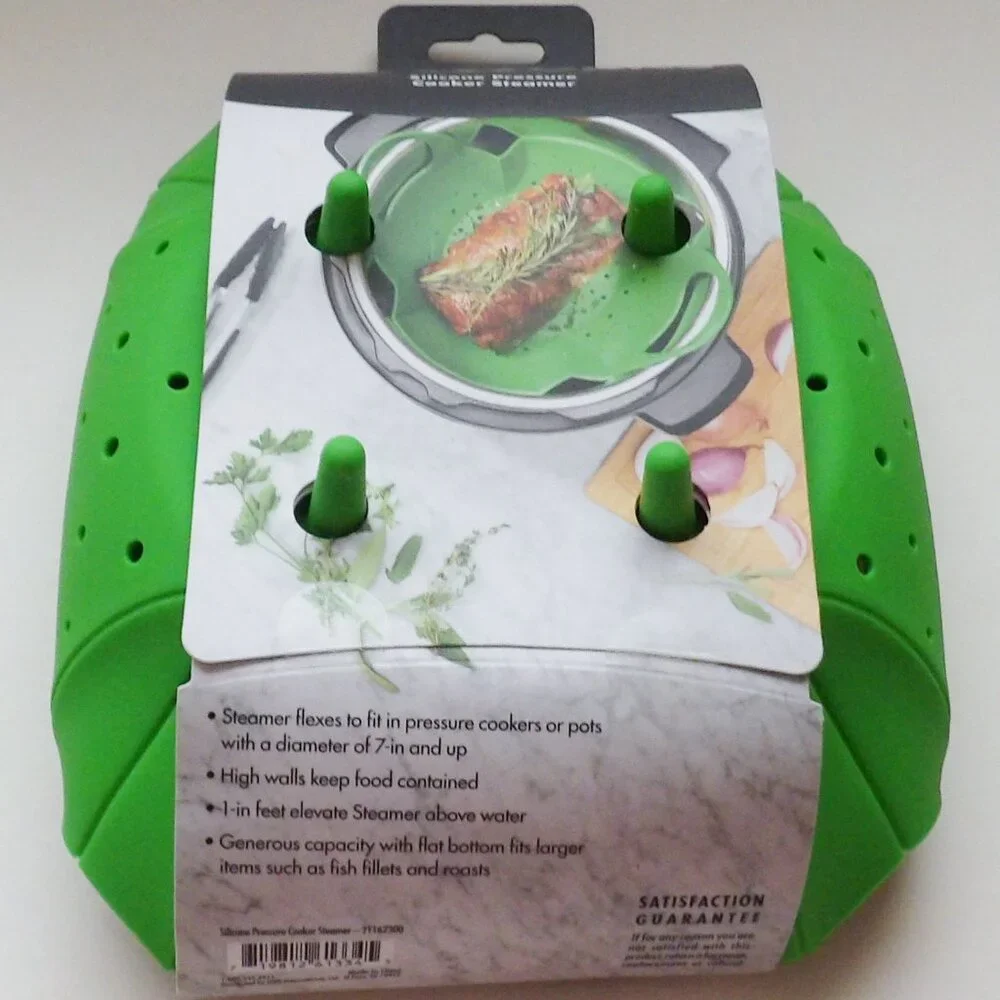 OXO Soft Works Silicone Pressure Cooker or Standard Pot Steamer Accessory NWT